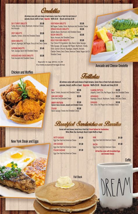 Log In. . Francos flapjack family restaurant menu